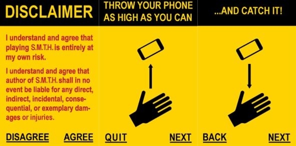 Hilariously Idiotic Android App Measures How High You Can Throw Your Phone Send Me to Heaven