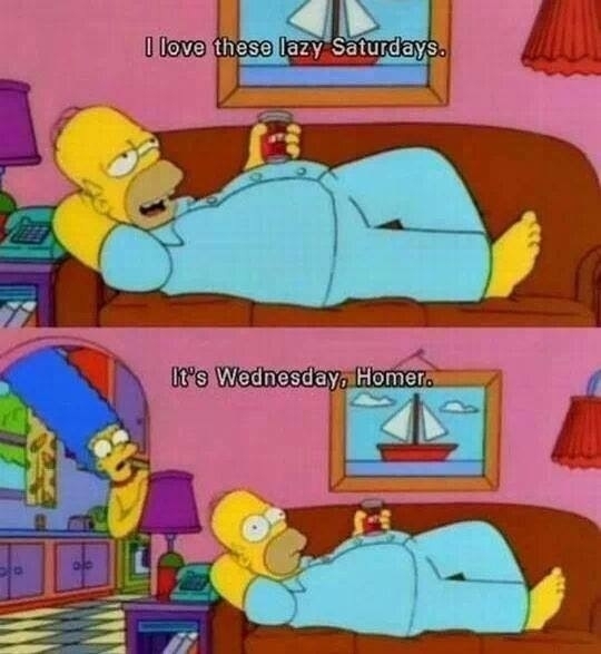 Homer has it easy