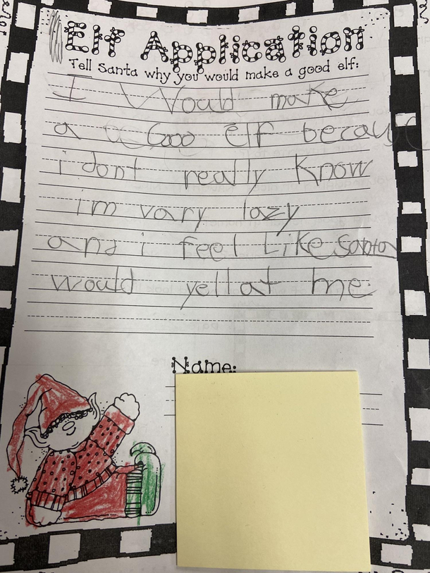 Honesty from a kid