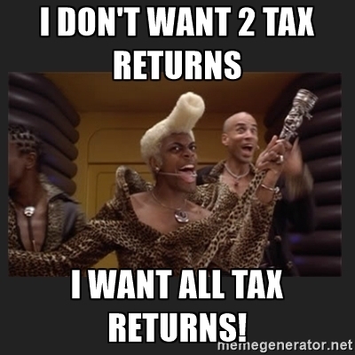 How I feel about the Trump Tax returns