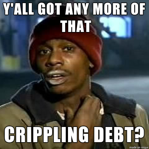 How I feel applying for student loans each year