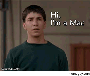 How I feel when someone brags about their Mac