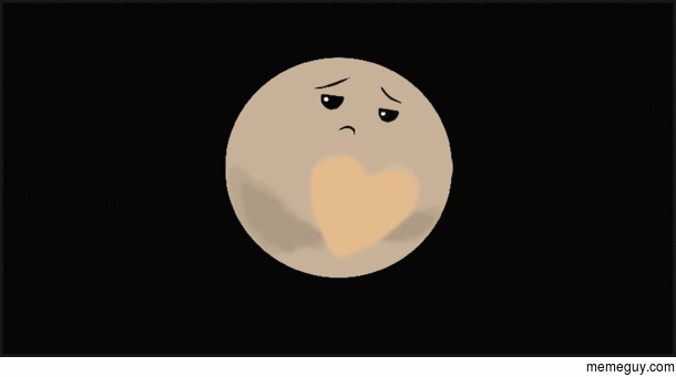How Pluto must feel today