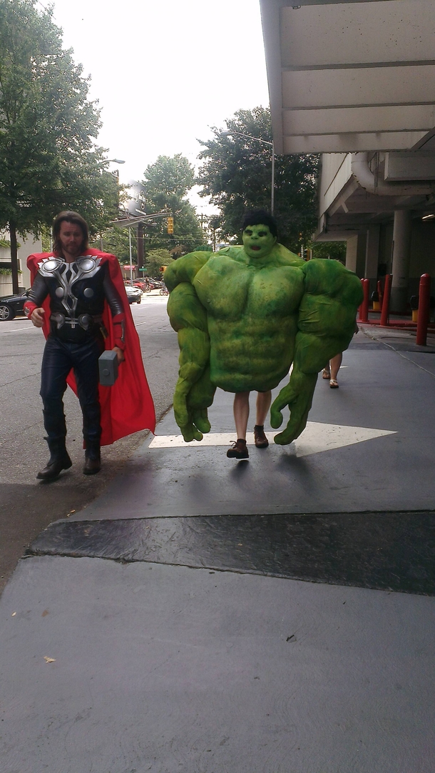 Hulk skips leg day
