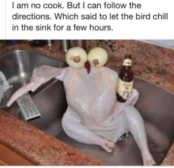 I aint no cook but I can follow instructions