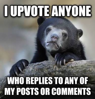 I always do unless its a bad comment