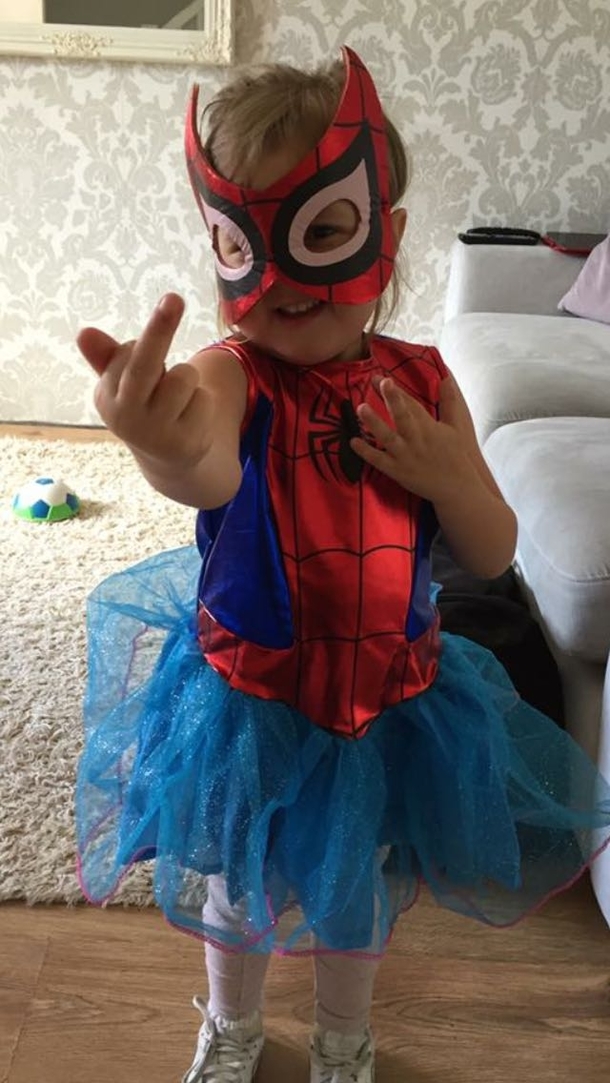 I asked my daughter how Spider-Man shoots his web