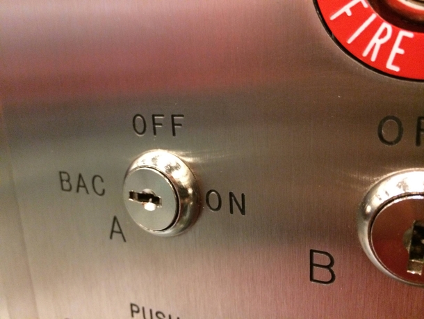 I cant unsee the Bacon in my elevator