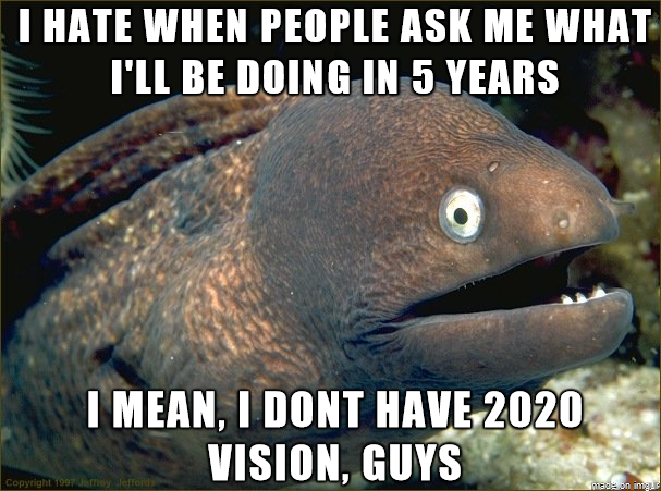 i dont have  vision guys