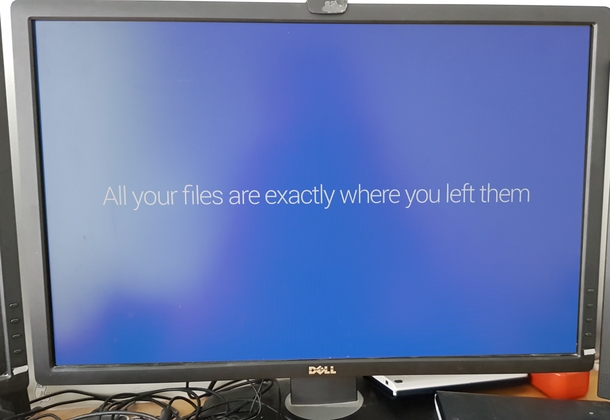 I feel like Windows mistakenly did something horrible to my files and then managed to fix them while in a panic
