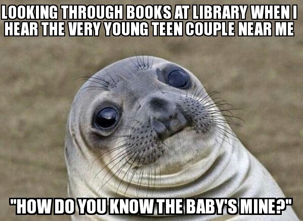 I grabbed a random book and walked away