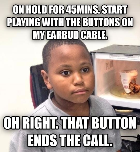 I guess Im not the very next caller anymore