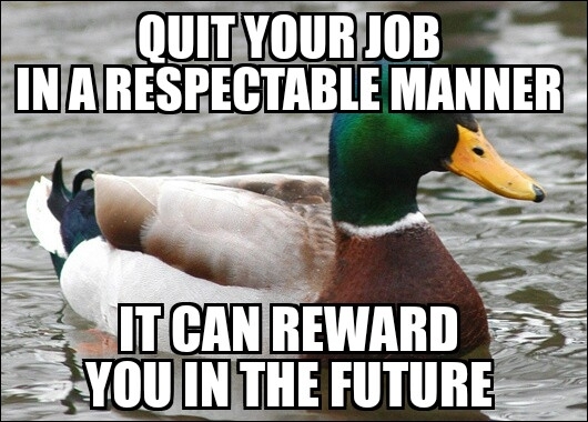 I just got my old job back with a raise