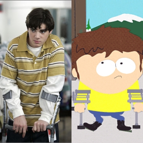 I just realized that Walter Jr from Breaking Bad is a grown up Jimmy from South Park