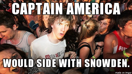 I realised this while watching The Winter Soldier