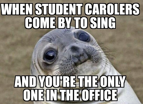 I struggled to make eye contact during the FIVE long minutes