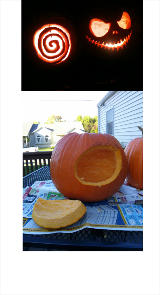 I suck at carving pumpkins