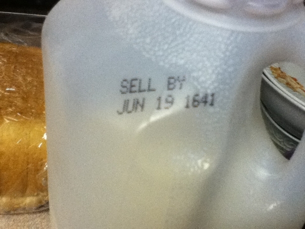 I think i bought expired milk