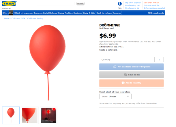 I think IKEA and the IT movie are doing some subtle cross promoting