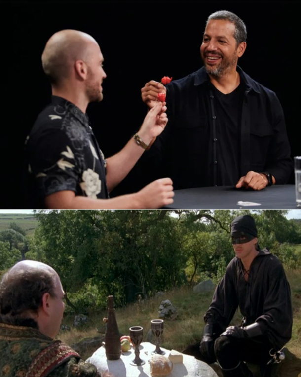 I thought this episode of Hot Ones looked familiar