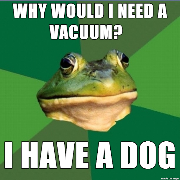 I too am a messy eater A friend suggested I get a vacuum