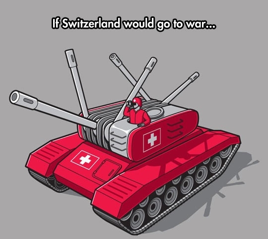 If Switzerland would ever go to war