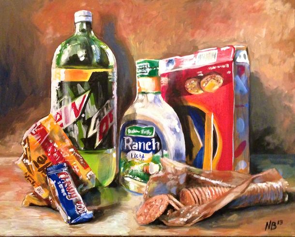 If we as artists were honest when we created a still life for a painting