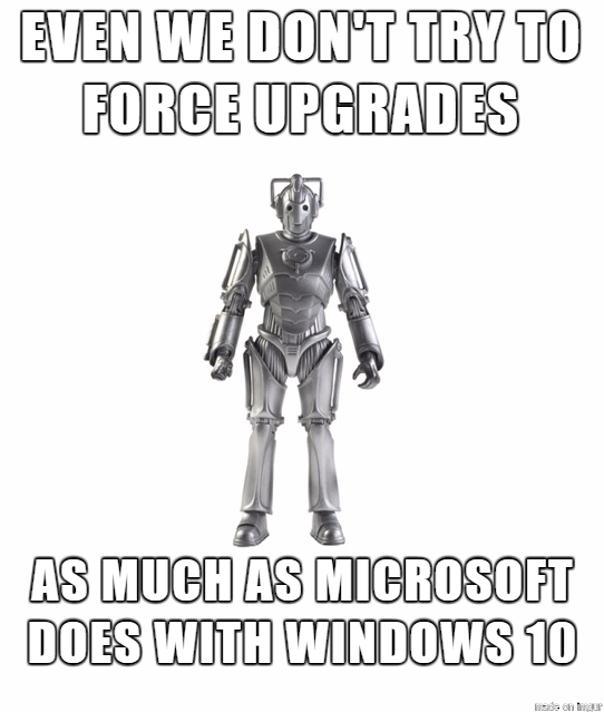 Im so tired of Windows  upgrades trying to force their way through