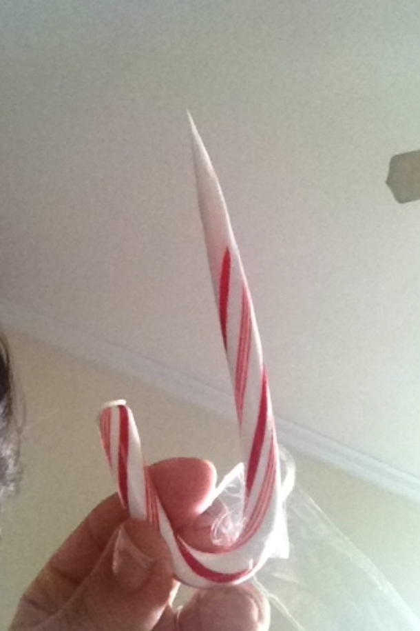 Im well in my s but I still feel the need to make a shank out of candy canes