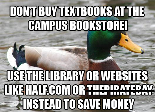 In a world where the price of textbooks per semester can cost up to semester one man will provide the perfect solution