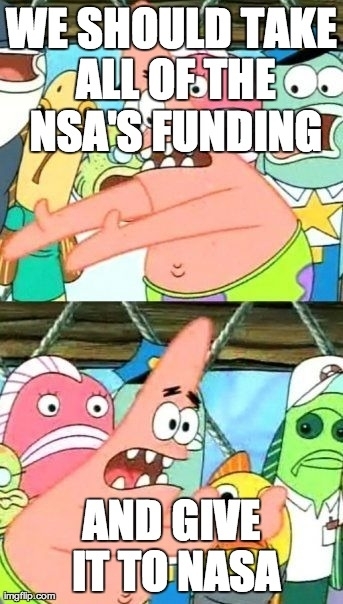 In regard to Ken Hams latest remarks on NASA