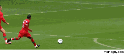 Incredible ball control and goal by Cristiano Ronaldo
