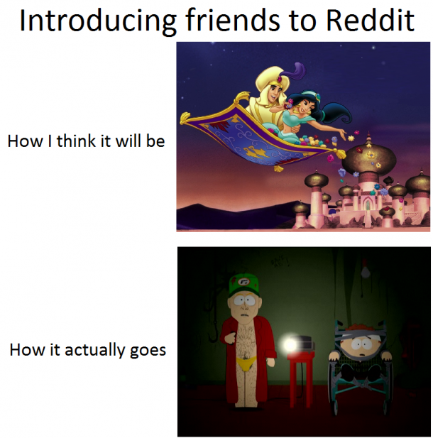 Introducing a Friend to Reddit 