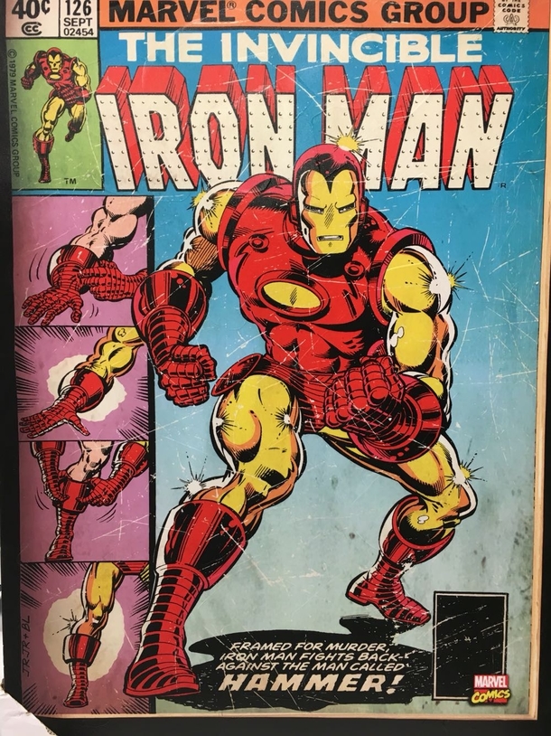 Iron Man used to put on his shoes before his pants