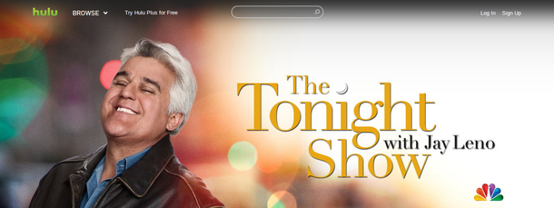 Is it just me or does the Tonight Show logo on Hulu look like a Christmas album cover