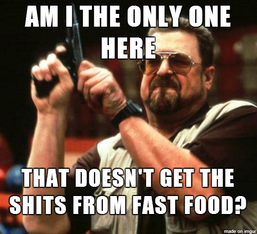 It seems to be extremely common problem Especially from taco bell