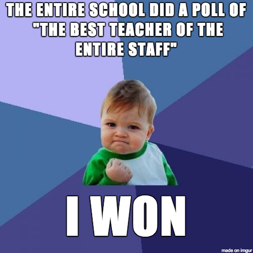 Its the small victories