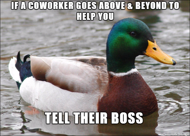 Ive seen quite a bit of advice for the newly hired around here lately