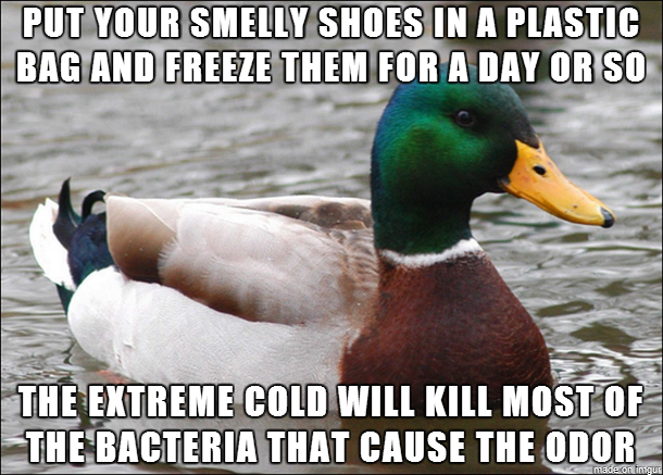 Ive used this trick to deodorize my sneakers several times over the years