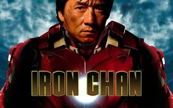 Jackie Chan just posted this to his FB He is Iron Chan