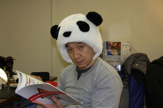 Jackie Chan - When I read I put on my thinking cap