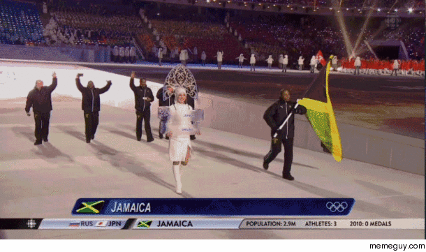 Jamaica enters the Winter Olympic Games