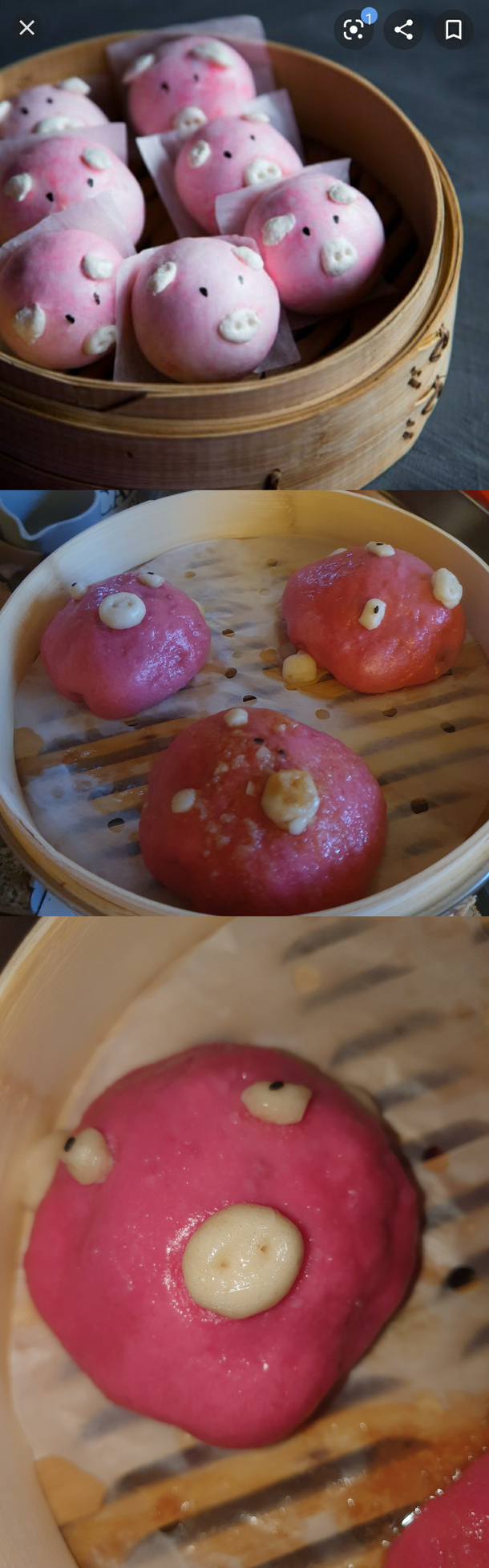 Japanese steamed pork buns Flavour was  tho