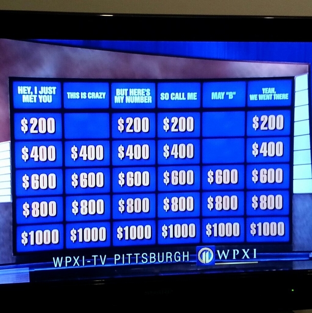 Jeopardy youve lost your mind