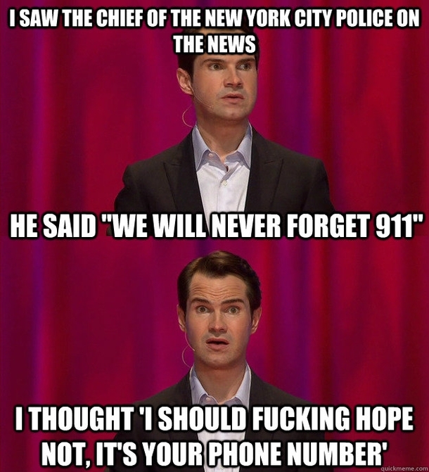 Jimmy Carr remembers 