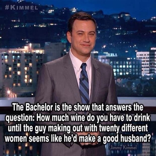 Jimmy Kimmel on The Bachelor