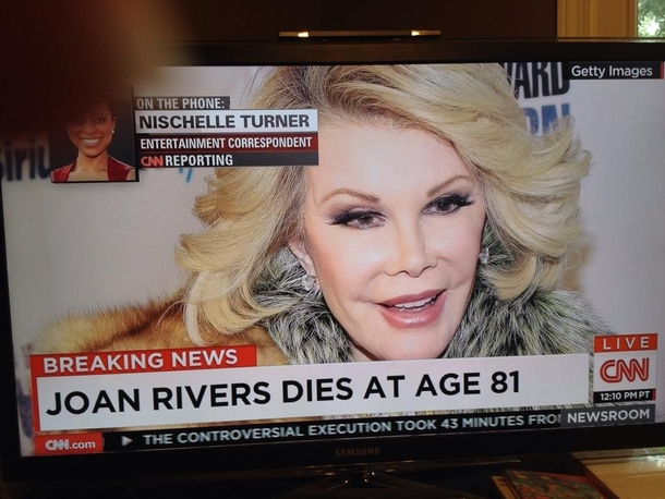 Joan Rivers Would Have Found This Hilarious