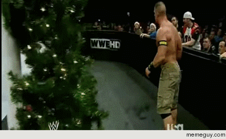 John Cena gets a Christmas Present