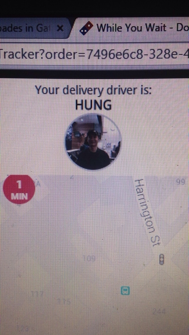 Just the way I like my delivery drivers