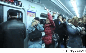 Just your average subway journey